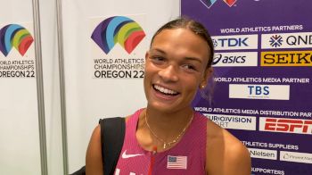 Anna Hall Sets PB In Bronze Medal Performance