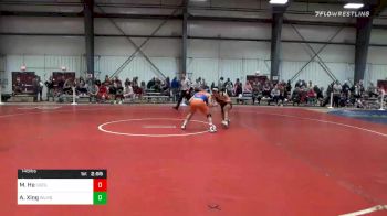 149 lbs Consolation - Michael He, Coast Guard vs Albert Xing, Williams