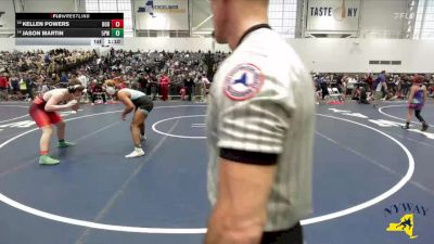 190 lbs Champ. Round 1 - Kellen Powers, Hyde Park Youth Wrestling Club vs Jason Martin, 5 Point Wrestling