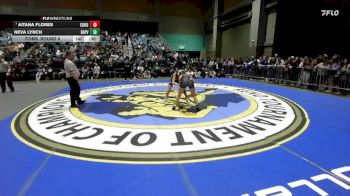115 lbs Cons. Round 6 - Aitana Flores, Coronado vs Neva Lynch, Baker / Powder Valley
