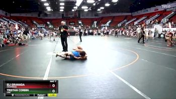 135 lbs Cons. Round 5 - Tristan Corbin, LAW vs Eli Granada, California
