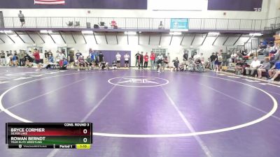 113 lbs Cons. Round 3 - Rowan Berndt, Team Elite Wrestling vs Bryce Cormier, Silver Lake