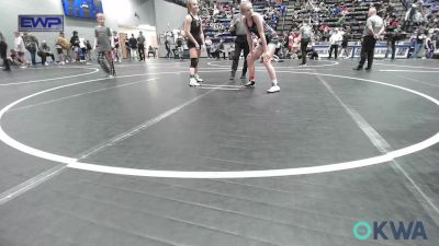 102 lbs Rr Rnd 3 - Jadyn Walker, Harrah Little League Wrestling vs Sicilie Lomeli, Shelton Wrestling Academy