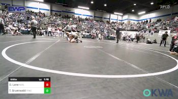 120 lbs 3rd Place - Darren Lane, Noble Takedown Club vs Tripp Gruenwald, Team Tulsa Wrestling Club