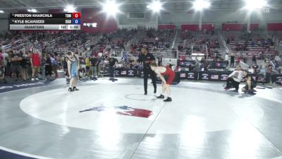 138 lbs Quarters - Preston Kharchla, Team Miron vs Kyle Scavuzzo, Seasons