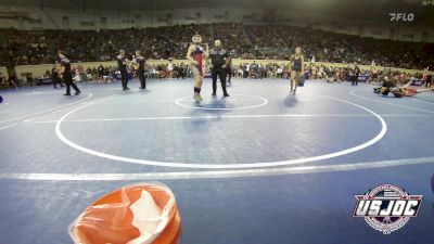 130 lbs Round Of 16 - Loyalty Lockett, Cowboy Wrestling Club vs Sage Mosier, Texas Select Wrestling