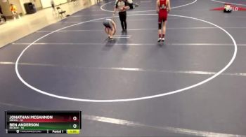 100 lbs Round 2 (4 Team) - Ben Anderson, Becker vs Jonathan McGannon, NRHEG