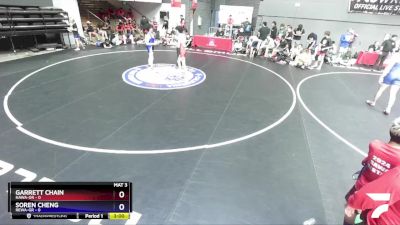 132 lbs Placement Matches (16 Team) - Garrett Chain, NAWA-GR vs Soren Cheng, REWA-GR