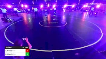 88 lbs Semifinal - Aramis Rivera, Team Montana vs Kaiya Maggini, USA Gold