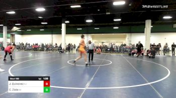 160 lbs Round Of 32 - John Quinonez, NJ vs Cade Ziola, NE