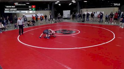 165 lbs Semifinal - Kevin May, Unattached vs Reily Leifheit, Unattached