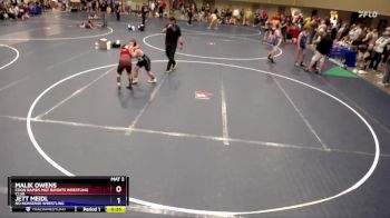 120 lbs Round 2 - Malik Owens, Coon Rapids Mat Bandits Wrestling Club vs Jett Meidl, No Nonsense Wrestling