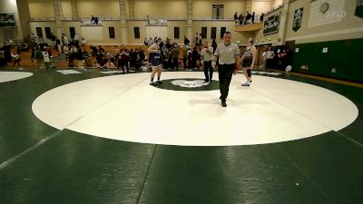 215 lbs Consi Of 8 #1 - Michael Brennan, Carver vs Cullen Woods, Bristol-Plymouth