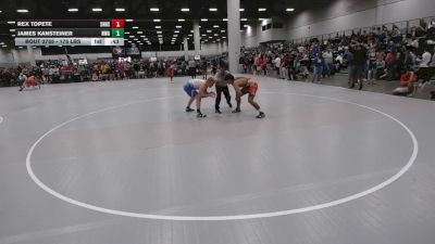 175 lbs Cons. Rd Of 32 - Rex Topete, South Hills High School Wrestling vs James Kansteiner, Nebraska Wrestling Academy