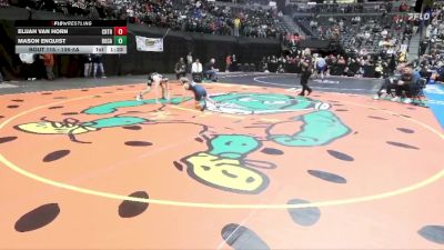 106-5A Quarterfinal - Elijah Van Horn, Cherokee Trail vs Mason Enquist, Rock Canyon