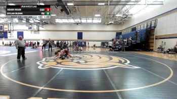 120 lbs Semifinal - Adam Khan, St. Anthony's vs Dylan Blenk, Prime Wrestling Club