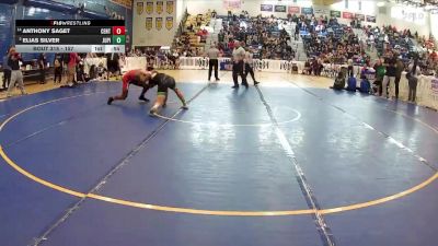 157 lbs Cons. Round 3 - Elias Silver, Jupiter vs Anthony Saget, Centennial