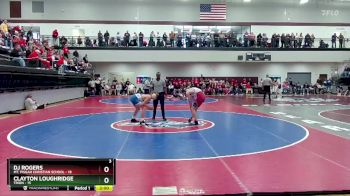 138 lbs Semis & 3rd Wb (16 Team) - DJ Rogers, Mt. Pisgah Christian School vs Clayton Loughridge, Trion