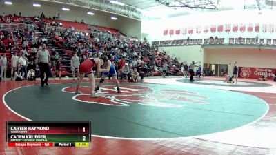 165 lbs Round 2 - Carter Raymond, Wadsworth vs Caden Krueger, Detroit Catholic Central