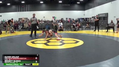 70 lbs Round 4 - Bennett Silence, Indiana Outlaws vs Oliver Umlauf, Steel Valley Renegades Wrestling Club