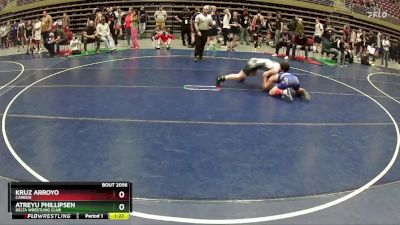 125 lbs Champ. Round 1 - Atreyu Phillipsen, Delta Wrestling Club vs Kruz Arroyo, CARBON