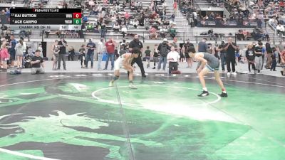 96 lbs Champ. Rd Of 16 - Kai Button, Whatcom Wrestling Academy vs Ace Carpio, Federal Way Spartans Wrestling