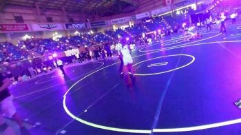 123 lbs Consi Of 16 #2 - LaNyiah Rios, Wiggins Wrestling vs Sadie Schomp, Unattached