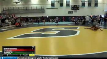 152 lbs Semifinal - Sam Thornhill, Rock Springs vs Cam Soto, Fort Collins