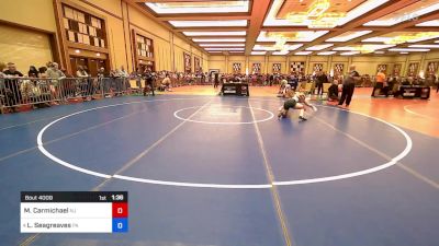 112 lbs Round Of 16 - Madelyn Carmichael, Nj vs Lillian Seagreaves, Pa