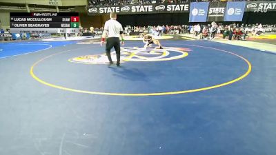 Boys 3A 175 lbs Cons. Round 4 - Lucas McCullough, Silas vs Oliver Seagraves, West Seattle