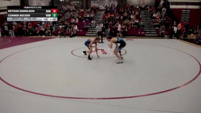 106 lbs Quarters - Heydan Danielson, Berge Elite Wrestling Academy vs Conner Becker, Victory School Of Wrestling