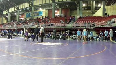 100 lbs Round 3 (6 Team) - Kourtney Azuri, Crismon High School vs Daisy Larios Perez, Grand Island