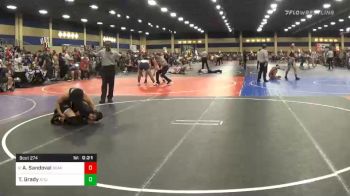 Match - Andrew Sandoval, Bear Cave vs Tyler Grady, Atc/slam High School