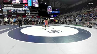 138 lbs Cons. Sub-rd Of 32 - Gael Ramirez, OH vs Brayden Mixay, OK