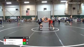 285 lbs Prelims - Tyler Thomas, Broken Bow High School vs Eddie Martinez, Bellevue West High School