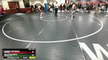 106 lbs Cons. Round 4 - Braxton Keith, Cheyenne East vs Garret Withrow, Riverton