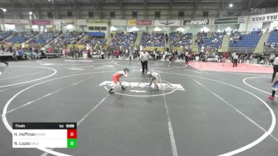 50 lbs Final - Harold Hoffman, Pomona Elite vs Nico Lopez, Valor Elite Wrestling