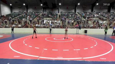 76 lbs Consi Of 8 #2 - Hawk Carter, Georgia vs Jacob Martinez, South Georgia Takedown Club