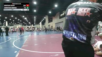 157 lbs Round 1 (4 Team) - Kristian Scott, BRAWL Black vs Christian Medina, Venice Takedown Club