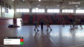 132 lbs Consi Of 8 #2 - Garrett Benfield, Nc vs Raymond Goode, Va