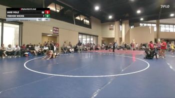 138 lbs Cons. Round 4 - Jake Volz, Bishop Wrestling vs Trevor Wicks, T