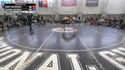 215 lbs Emmit Rivadeneira, Idaho vs Zachary Leftwich, Virginia