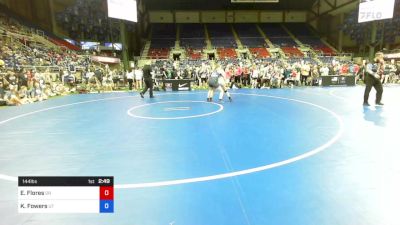 144 lbs Rnd Of 64 - Elena Flores, Oregon vs Kimberlynn Fowers, Utah