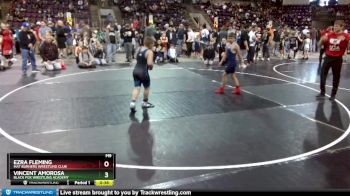 93-98 lbs Semifinal - Vincent Amorosa, Black Fox Wrestling Academy vs Ezra Fleming, Mat Burners Wrestling Club