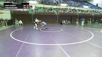 190 lbs Consi Of 4 - Avery Womble, Hanahan vs Luke McCracken, Aynor