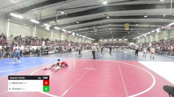 73 lbs Quarterfinal - Jordan Medrano, 806 Takedown Wreslting vs Asher Ruybal, Valley Bad Boys