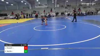106 lbs Consolation - Jaxson Rosselli, OH vs Chase Nevills, NY