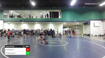 65 lbs Consi Of 8 #2 - Ryder Ascherl, PA vs Noah Desmond, PA