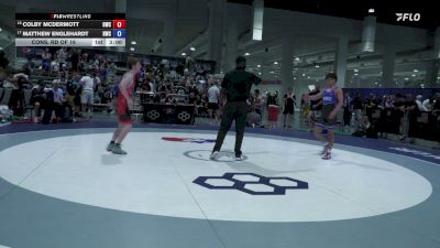 63 kg Cons. Rd Of 16 - Colby McDermott, Outlaw Wrestling Club vs Matthew Englehardt, Hilltopper Wrestling Club