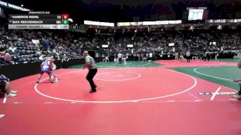 146 lbs Champ. Round 2 - Kameron Bedel, ELR1 vs Max Reichenbach, DWAA